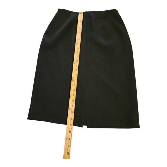 Anne Taylor Loft Pencil Skirt Women's 8 Black Casual Workwear - Picture 2 of 6